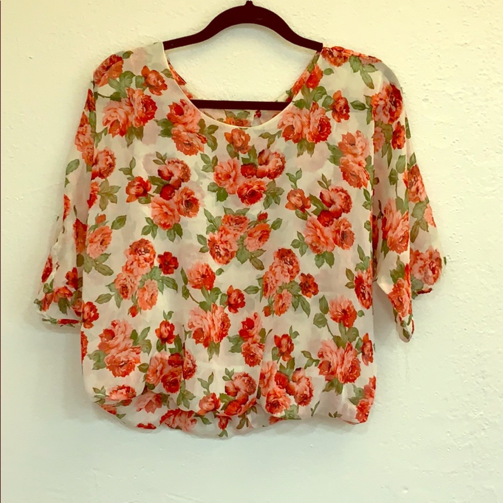 Floral blouse
